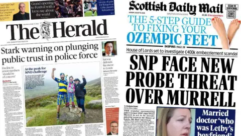 Scotland's papers: 10 August