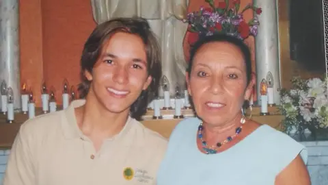 Venus Wailer Ms Wailer with her grandmother before becoming transgender