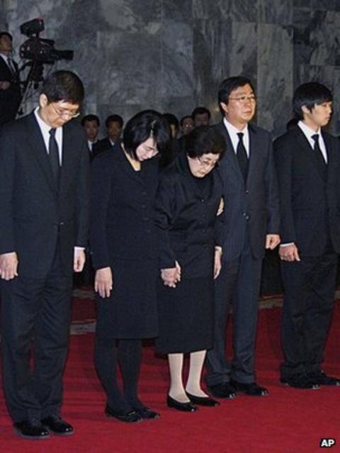 South Korea Ex-first Lady Lee Hee-ho Meets Kim Jong-un - Bbc News