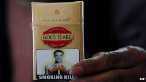 'John Terry' image appears in India anti-smoking drive - BBC News