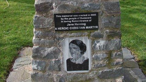 Jane Haining memorial