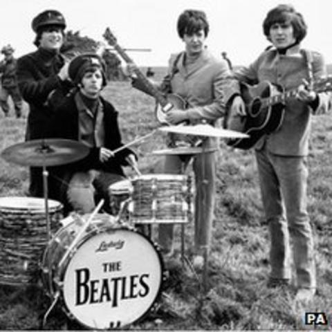 Beatles' long reign at number one in singles chart - BBC News
