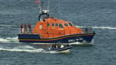 New £2.7m lifeboat for Porthdinllaen on Llyn peninsula - BBC News