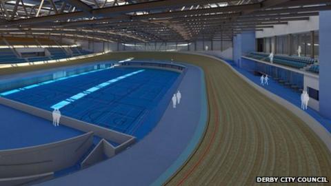 Leicester and Derby: A tale of two velodromes - BBC News