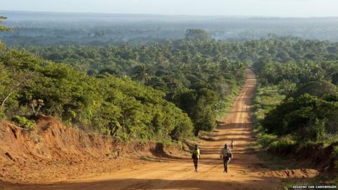 mozambique zavora roads