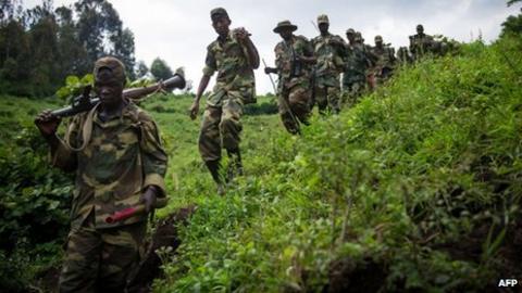 DR Congo's M23 Rebels: Rwandan Support 'falling' - BBC News