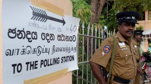 Sri Lanka holds historic vote in Tamil-majority north - BBC News