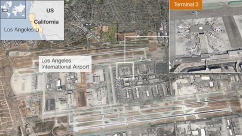 TSA agent killed in Los Angeles airport shooting - BBC News