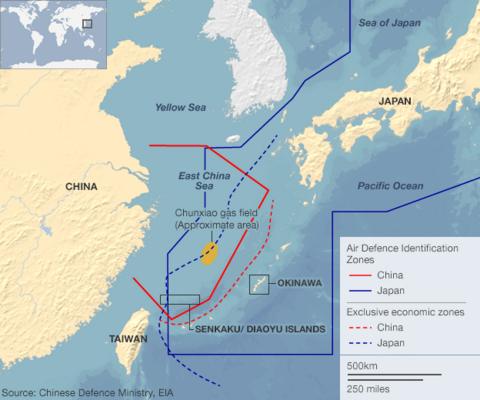 China sends warplanes to newly declared air zone - BBC News