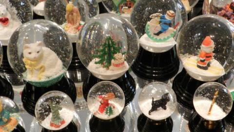 The family company that invented the snow globe - BBC News