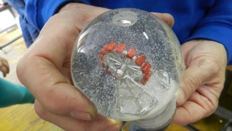 The family company that invented the snow globe - BBC News