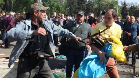 ukraine odessa sympathisers anger
