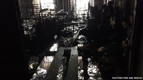 Glasgow School of Art fire: Iconic library destroyed - BBC News