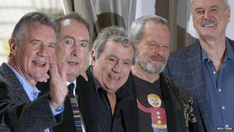 Monty Python reunion to be broadcast on Gold - BBC News