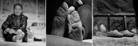 Chinese foot binding - BBC News