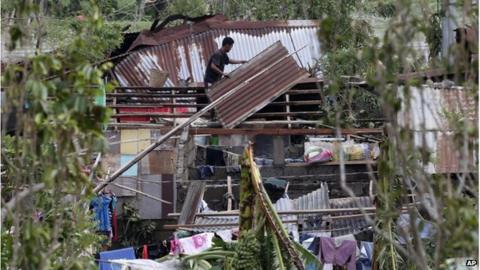 Typhoon Kills 38 In Philippines, Millions Without Power - BBC News