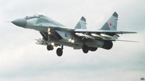 Six Russian fighter jets intercepted off Alaska - BBC News
