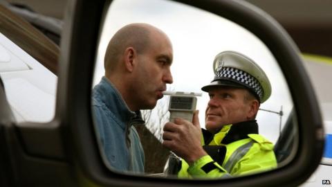 Scotland-England drink-drive difference highlighted - BBC News