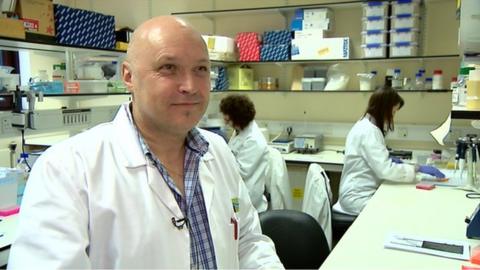 Brewing up better barley at the James Hutton Institute - BBC News