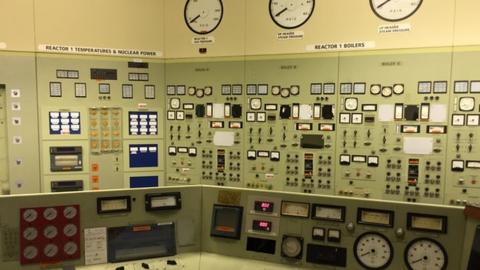 Sizewell A nuclear control room closes after 50 years - BBC News