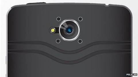Intel RealSense 3D depth camera fitted into smartphone - BBC News
