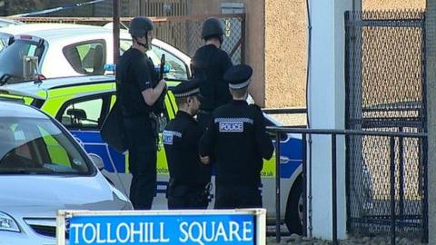 armed aberdeen drugs raid