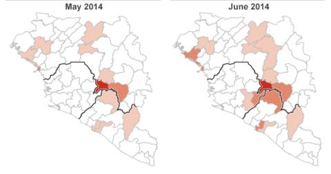 ebola mapping