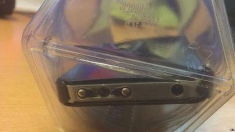 Taser iPhone seized by police - BBC News