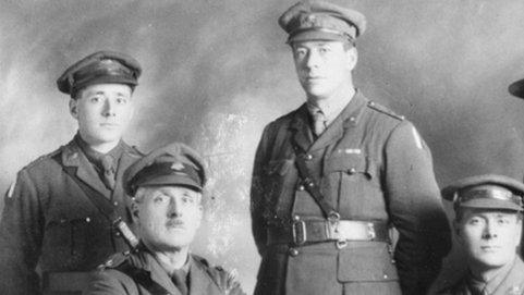 Major Benjamin Bennett Leane (top left)