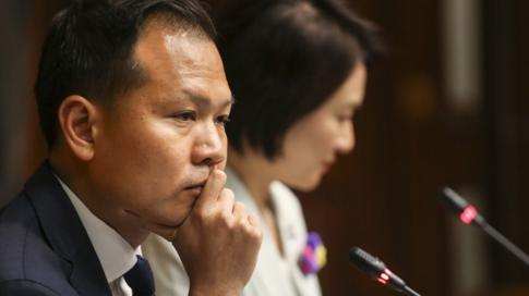 Dennis Kwok, thành viên của Viện Lập Pháp Hong Kong (LegCo)