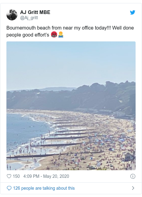 Coronavirus Resort Locals Shocked And Angry At Beach Crowds Bbc News