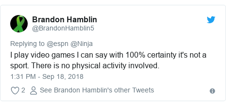 Ninja Is The First Gamer On The Cover Of Espn Magazine Bbc News - twitter post by brandonhamblin5 i play video games i can say with 100