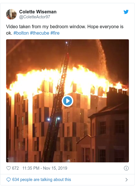 Bolton Flats Blaze Student Flats Cladding A Concern Bbc News