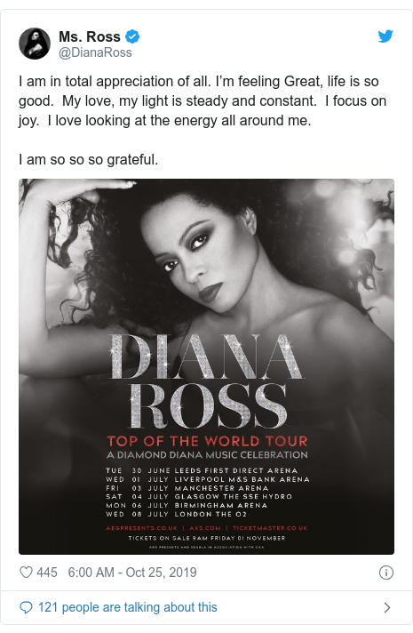 Ross Around Me >> Diana Ross Every Concert Is A Blessing And A Gift Bbc News Ross Around Me >> Diana Ross Every Concert Is A Blessing And A Gift Bbc News