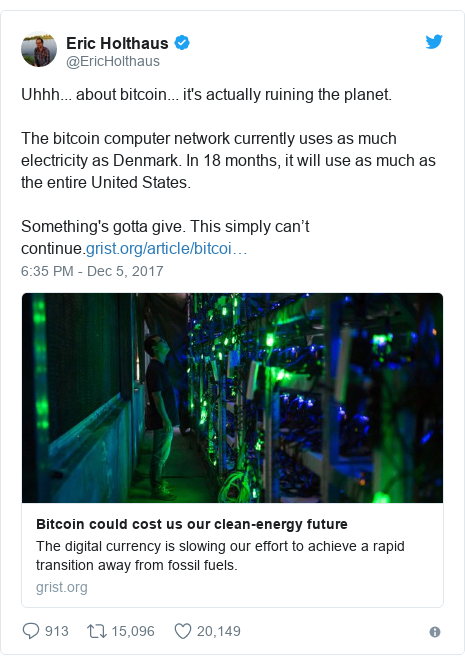Bitcoin Does It Really Use More Electricity Than Ireland Bbc News - 