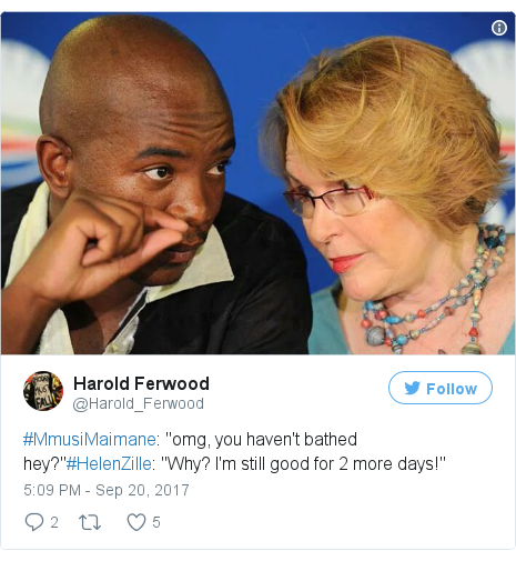 Twitter post by @Harold_Ferwood