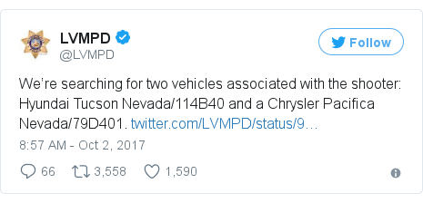 Twitter post by @LVMPD