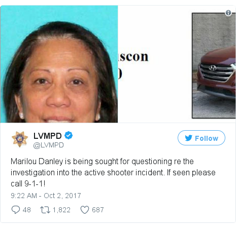 Twitter post by @LVMPD