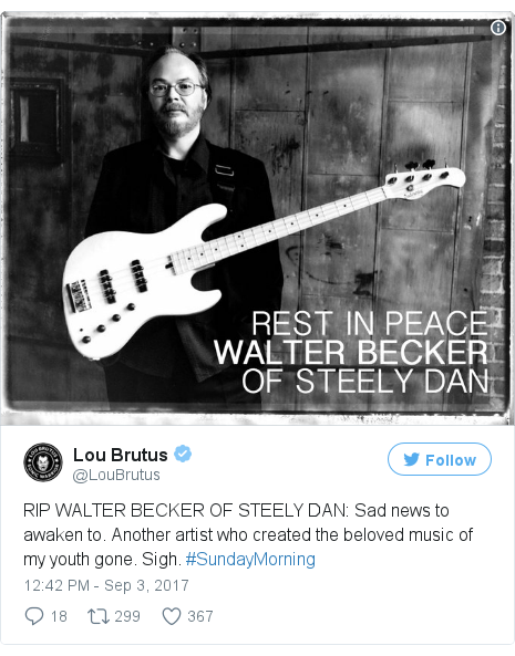 Twitter post by @LouBrutus