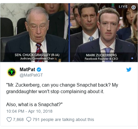 Facebook Mark Zuckerberg And Us Senators Inspire Endless Memes