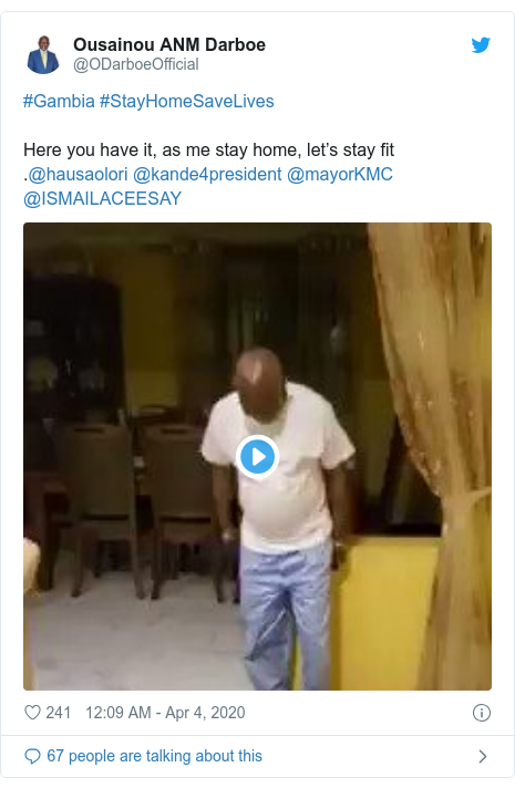 Push Ups To Fake Guests Curious African Coronavirus Moments Bbc