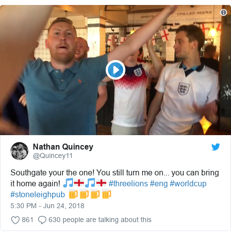 World Cup 2018 What Are England Fans Singing Bbc News