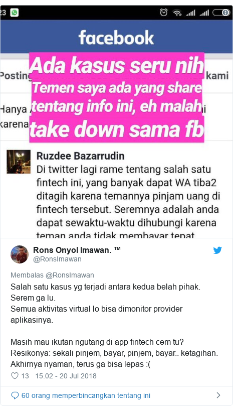 PINJAMAN ONLINE DAN PENYEBARAN DATA NASABAH: AKSI ...