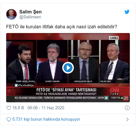 @Saliimsen tarafından yapılan Twitter paylaşımı: FETÖ ile kurulan ittifak daha açık nasıl izah edilebilir?