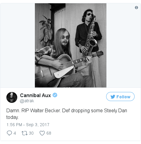 Twitter post by @atrak