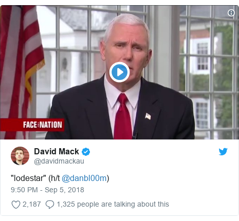 Twitter post by @davidmackau: "lodestar" (h/t @danbl00m) 