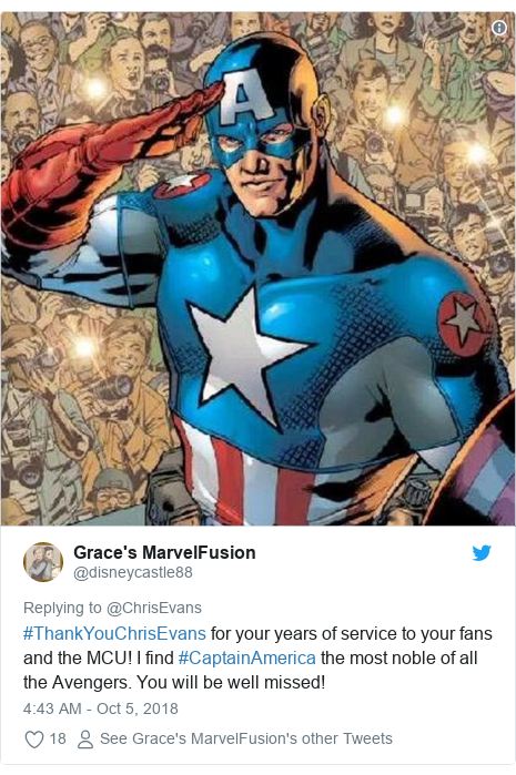 Captain America Actor Chris Evans To Retire From Role