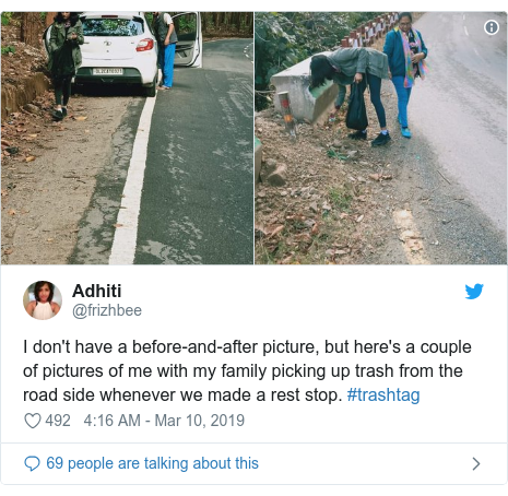 Trashtag The Online Challenge Cleaning Places Up Bbc News