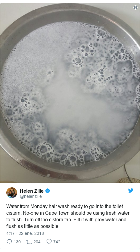 @helenzille��Twitter��������һϴ��ˮ׼��������Ͱˮ�䡣 ���ն�û����Ӧ��ʹ�õ�ˮ��ϴ�� �ر�ˮ��ˮ��ͷ�� �û�ˮ��������ϴ�������١�