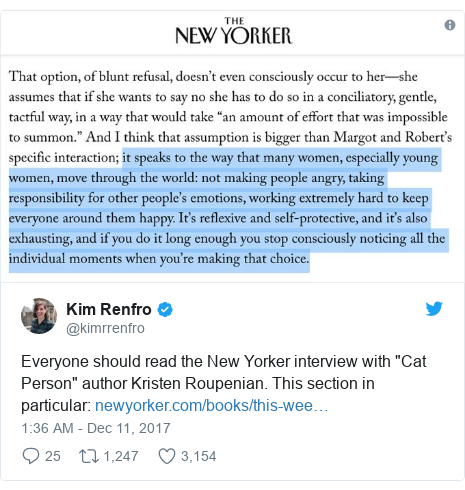 Cat Person The Short Story People Are Talking About Bbc News